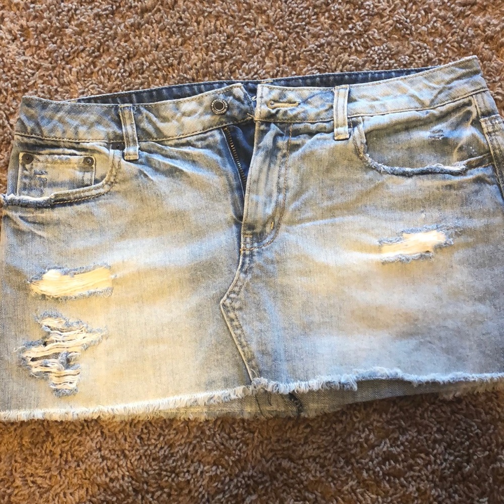 AE jean skirt